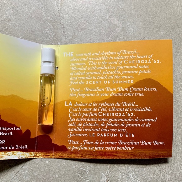 Sol de Janeiro Other - *Free w/ purchase* SOL Cheirosa 62 mini .03oz